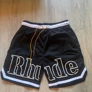 Rhude Black Men's Shorts